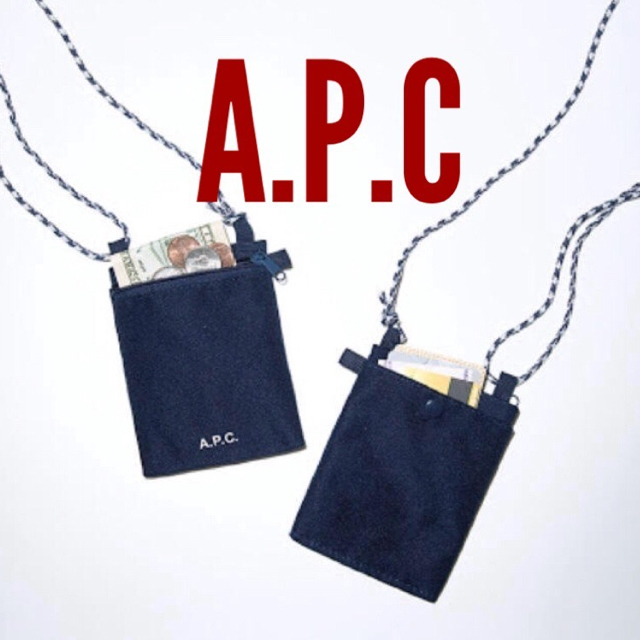 A.P.C(アーペーセー)の早い者勝ち☆アーペーセー A.P.C. ネックウォレット ショルダーポーチ☆ レディースのファッション小物(ポーチ)の商品写真