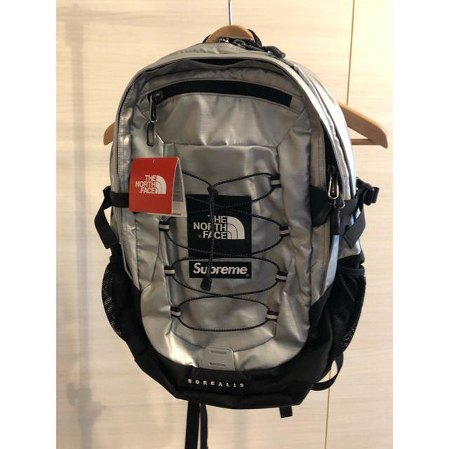 supreme north face backpack シルバー ノース