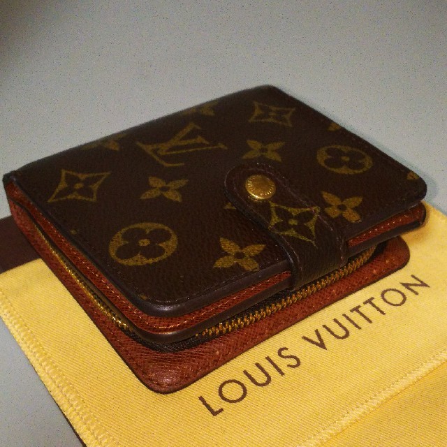 【正規品】LOUIS VUITTON モノグラム コンパクトジップ