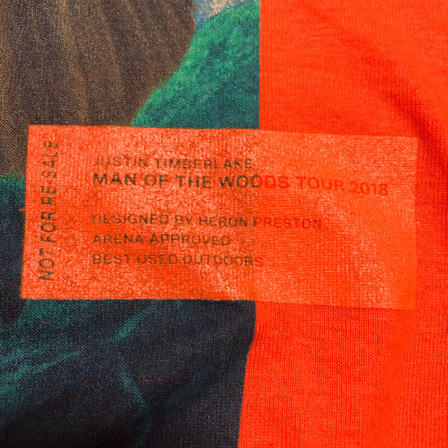 JUSTIN TIMBERLAKE × HERON PRESTON コラボT メンズのトップス(Tシャツ/カットソー(七分/長袖))の商品写真