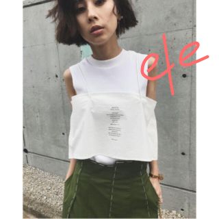 アメリヴィンテージ(Ameri VINTAGE)のAmeri★新品✨BIB LAYERED TOP❤️(Tシャツ(半袖/袖なし))