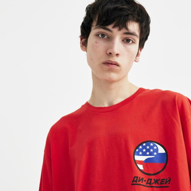 gosha rubchinskiy dj oversize t-shirt