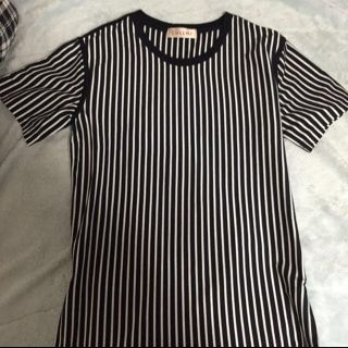 ステュディオス(STUDIOUS)の今週中購入で割引！ cullni 17ss ストライプカットソー (Tシャツ/カットソー(半袖/袖なし))