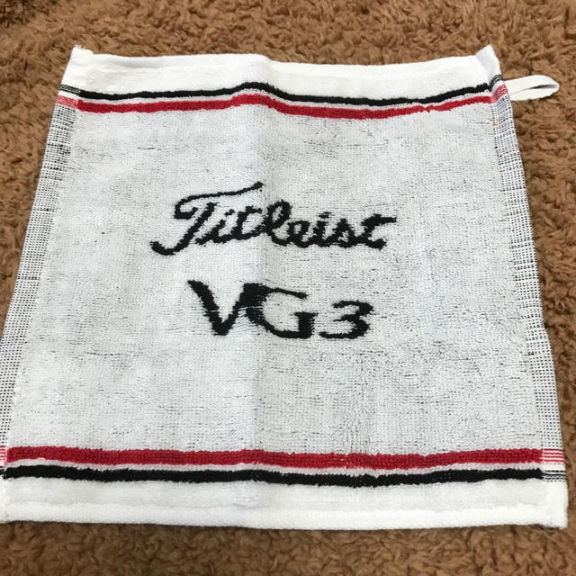 Titleist(タイトリスト)の❤︎非売品❤︎新品未使用❤︎titleist VG３❤︎タオルハンカチ❤︎ スポーツ/アウトドアのゴルフ(その他)の商品写真