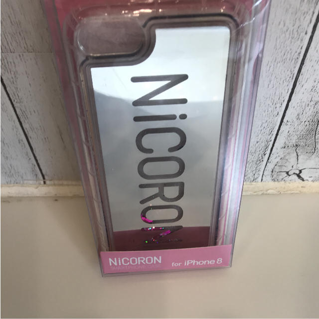 ニコロン Iphone スマホケース シルバーの通販 By さんきち S Shop ラクマ