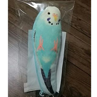 フェリシモ(FELISSIMO)のフェリシモ  インコのふかふかニギコロペンポーチ(ペンケース/筆箱)