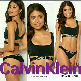 カルバンクライン(Calvin Klein)のCalvin Klein カルバンクライン　ブラジリアンビキニ　セットアップ x(水着)