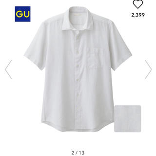 ジーユー(GU)の☆新品☆GU メンズ リネンシャツ (シャツ)