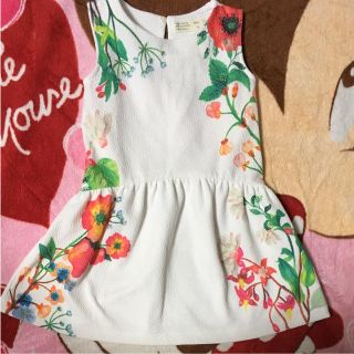 ザラキッズ(ZARA KIDS)の値下げ 新品未使用品♡ZARA ワンピース♡(ワンピース)