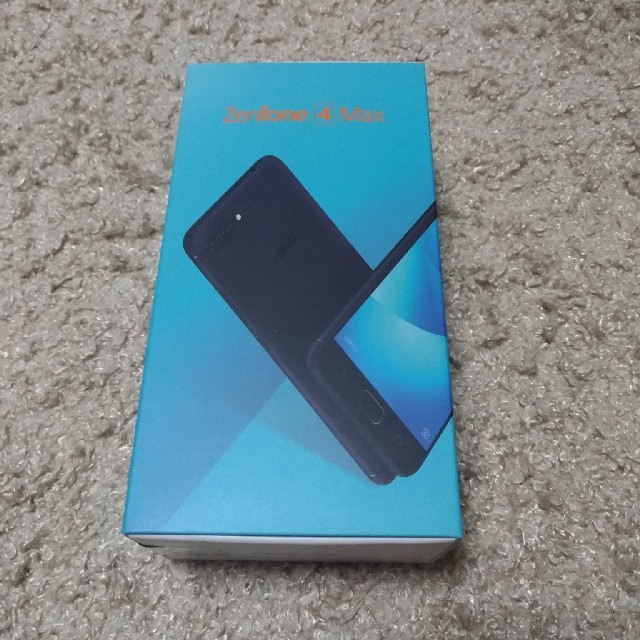 新品未開封 ZenFone 4 Max SIMフリー ブラック-