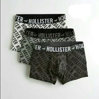 ホリスター(Hollister)の【1】 新品 ホリスターボクサーパンツ  3枚セット(ボクサーパンツ)