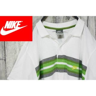 ナイキ(NIKE)のナイキ NIKE ポロシャツ ワンポイント 古着 90S系(ポロシャツ)