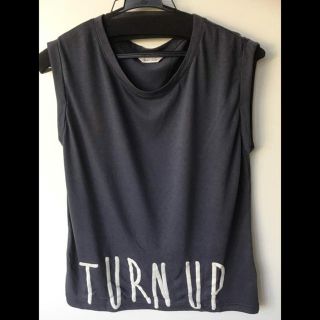 アバンリリー(Avan Lily)のAvan  Lily  TURN UP ロゴTシャツ!(Tシャツ(半袖/袖なし))