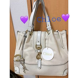 クロエ(Chloe)の💜クロエ💜馬蹄 ホースチャーム  バッグ💜美品💜(トートバッグ)