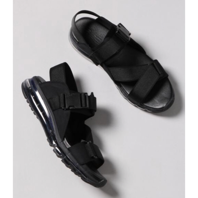 HARE(ハレ)のHARE エアソールサンダル 黒M メンズの靴/シューズ(サンダル)の商品写真