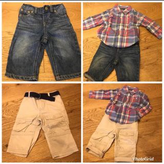 ポロラルフローレン(POLO RALPH LAUREN)のPolo ラルフローレン 3点set トップス1枚 ボトムス2枚 超美品(パンツ)