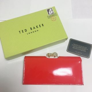 テッドベイカー(TED BAKER)のTed Baker 長財布 がま口 ビジュー 正規品(財布)