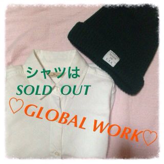 グローバルワーク(GLOBAL WORK)のGLOBAL WORK♡2点セット(ニット帽/ビーニー)