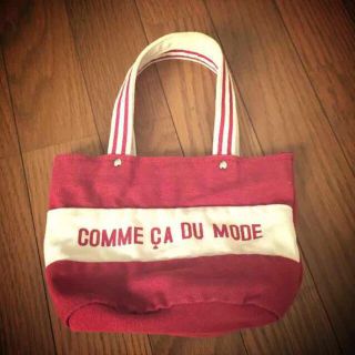 コムサデモード(COMME CA DU MODE)のコムサ♡ミニトートバッグ(トートバッグ)