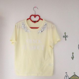 ページボーイ(PAGEBOY)のページボーイ💓ビジューTee(Tシャツ(半袖/袖なし))