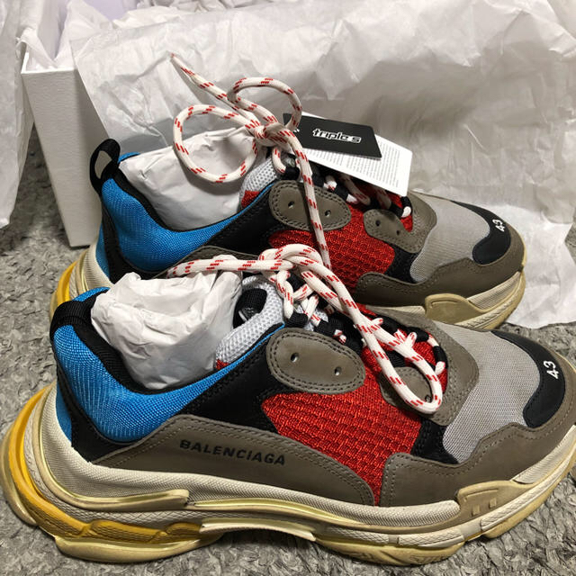 Balenciaga(バレンシアガ)のBALENCIAGA  tripleS multicolor 43 メンズの靴/シューズ(スニーカー)の商品写真