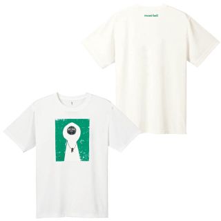 モンベル(mont bell)の送料込み 新品未使用 UVカット 白い山男 モンベル Tシャツ 畦地梅太郎(Tシャツ/カットソー(半袖/袖なし))