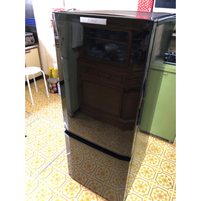 2015年製 冷蔵庫 MITSUBISHI MR-HD26Y-P - キッチン家電