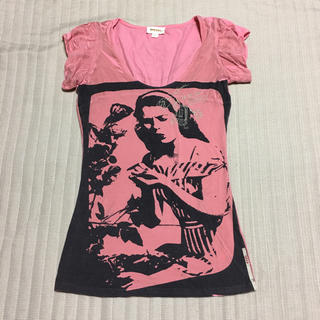 ディーゼル(DIESEL)のディーゼル Tシャツ ピンク(Tシャツ(半袖/袖なし))