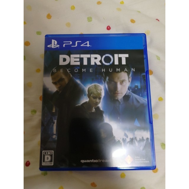 PlayStation4(プレイステーション4)のデトロイト　DETROIT BECOME HUMAN エンタメ/ホビーのゲームソフト/ゲーム機本体(家庭用ゲームソフト)の商品写真