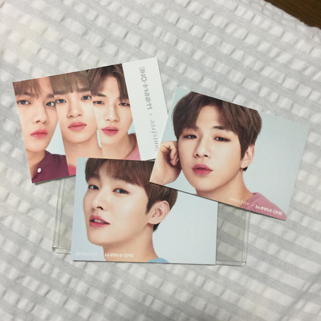 Innisfree(イニスフリー)のWANNA ONE / イニスフリー トレカ エンタメ/ホビーのタレントグッズ(アイドルグッズ)の商品写真