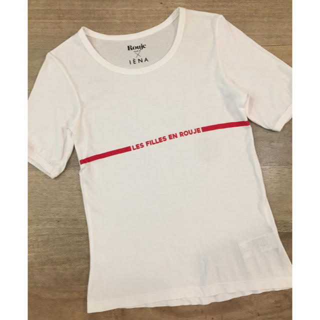 IENA(イエナ)のIENA 2018SS 【完売】rouje 別注Tシャツ レディースのトップス(Tシャツ(半袖/袖なし))の商品写真
