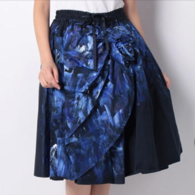 IENA(イエナ)の新品 イエナ  JEAN PAUL シルク混スカート定価140,400円 セール レディースのスカート(ひざ丈スカート)の商品写真