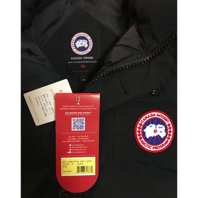 CANADA GOOSE(カナダグース)のCANADA GOOSE BRIGHTON メンズのジャケット/アウター(ダウンベスト)の商品写真