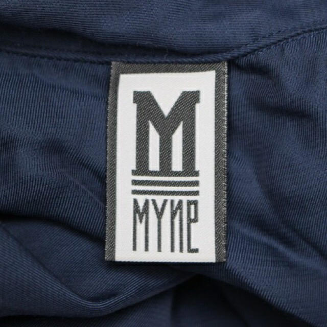 MIHARAYASUHIRO(ミハラヤスヒロ)のMYne 刺繍 MIHARA YASUHIRO ネイビー ビックシャツ メンズのトップス(Tシャツ/カットソー(半袖/袖なし))の商品写真