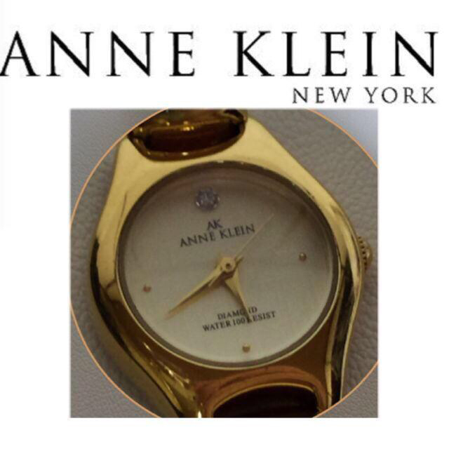 ANNE KLEIN(アンクライン)のANNE KLEIN 1Pダイヤモンド レディースのファッション小物(腕時計)の商品写真