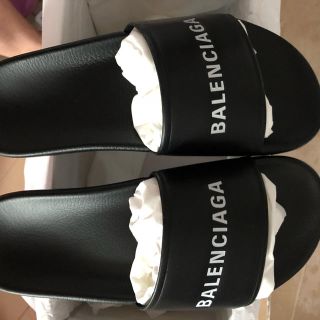 バレンシアガ(Balenciaga)の18ss バレンシアガ スライダー サンダル 39 ビーサン(サンダル)