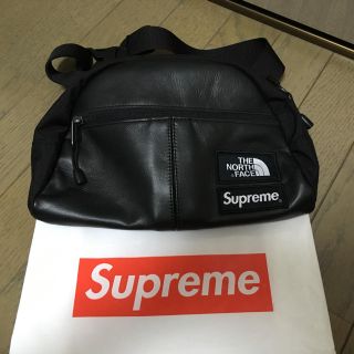 シュプリーム(Supreme)の17AW supreme the north face レザーウエストバッグ(その他)