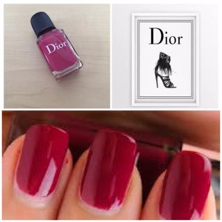 ディオール(Dior)の【美品】ネイル Dior Vernis 671 graphic berry(マニキュア)