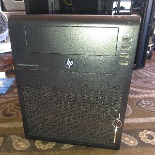 ヒューレットパッカード(HP)のHP ProLiant Microserver N54L 中古(PC周辺機器)