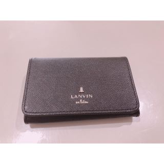 ランバンオンブルー(LANVIN en Bleu)のLANVIN 名刺入れ(名刺入れ/定期入れ)