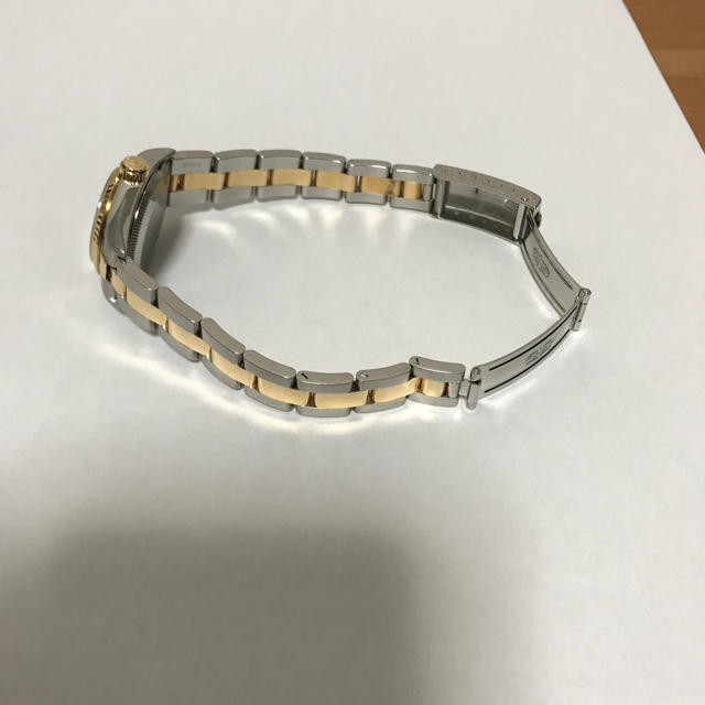 ROLEX(ロレックス)の美品 ロレックス レディース 67193G オイスターパーペチュアル 黒文字盤  レディースのファッション小物(腕時計)の商品写真