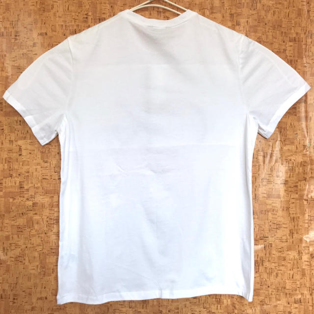 ck Calvin Klein(シーケーカルバンクライン)のメッシュ切り替え ♪ カルバン クライン ビッグロゴ Tシャツ S 白 メンズのトップス(Tシャツ/カットソー(半袖/袖なし))の商品写真