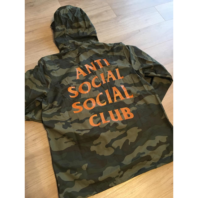 Supreme(シュプリーム)のANTI SOCIAL SOCIAL CLUB アノラック M メンズのジャケット/アウター(マウンテンパーカー)の商品写真
