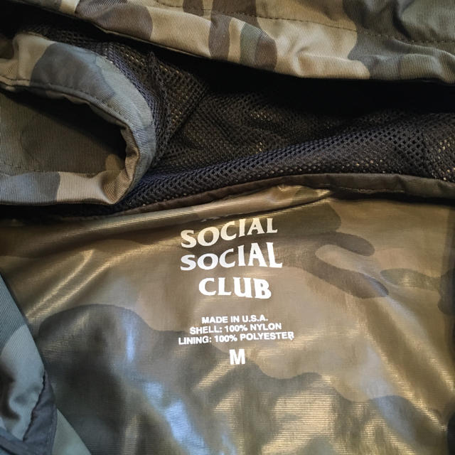 Supreme(シュプリーム)のANTI SOCIAL SOCIAL CLUB アノラック M メンズのジャケット/アウター(マウンテンパーカー)の商品写真