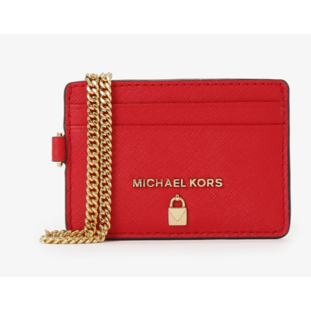 Michael Kors(マイケルコース)のMICHAEL KORS Chain Card Case カード ケース レディースのファッション小物(名刺入れ/定期入れ)の商品写真