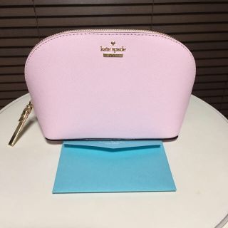 ケイトスペードニューヨーク(kate spade new york)のケイトスペード  ポーチ 新品未使用 保証書付(ポーチ)