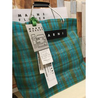 マルニ(Marni)のマルニフラワーカフェバッグ 梅田阪急限定モデル(トートバッグ)