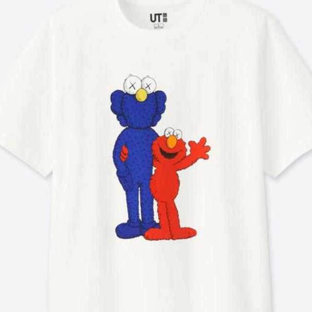 SESAME STREET(セサミストリート)のUNIQLO UT × KAWS × SESAME Tシャツ XL メンズのトップス(Tシャツ/カットソー(半袖/袖なし))の商品写真