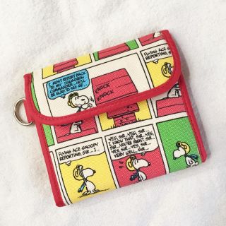 スヌーピー(SNOOPY)の【専用です】SNOOPY ☆ コミック柄の ウォレット♫(キャラクターグッズ)