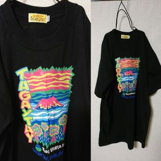 サンタモニカ(Santa Monica)のオールド古着 elephant（ゾウ）プリント 半袖Tシャツ(Tシャツ/カットソー(半袖/袖なし))